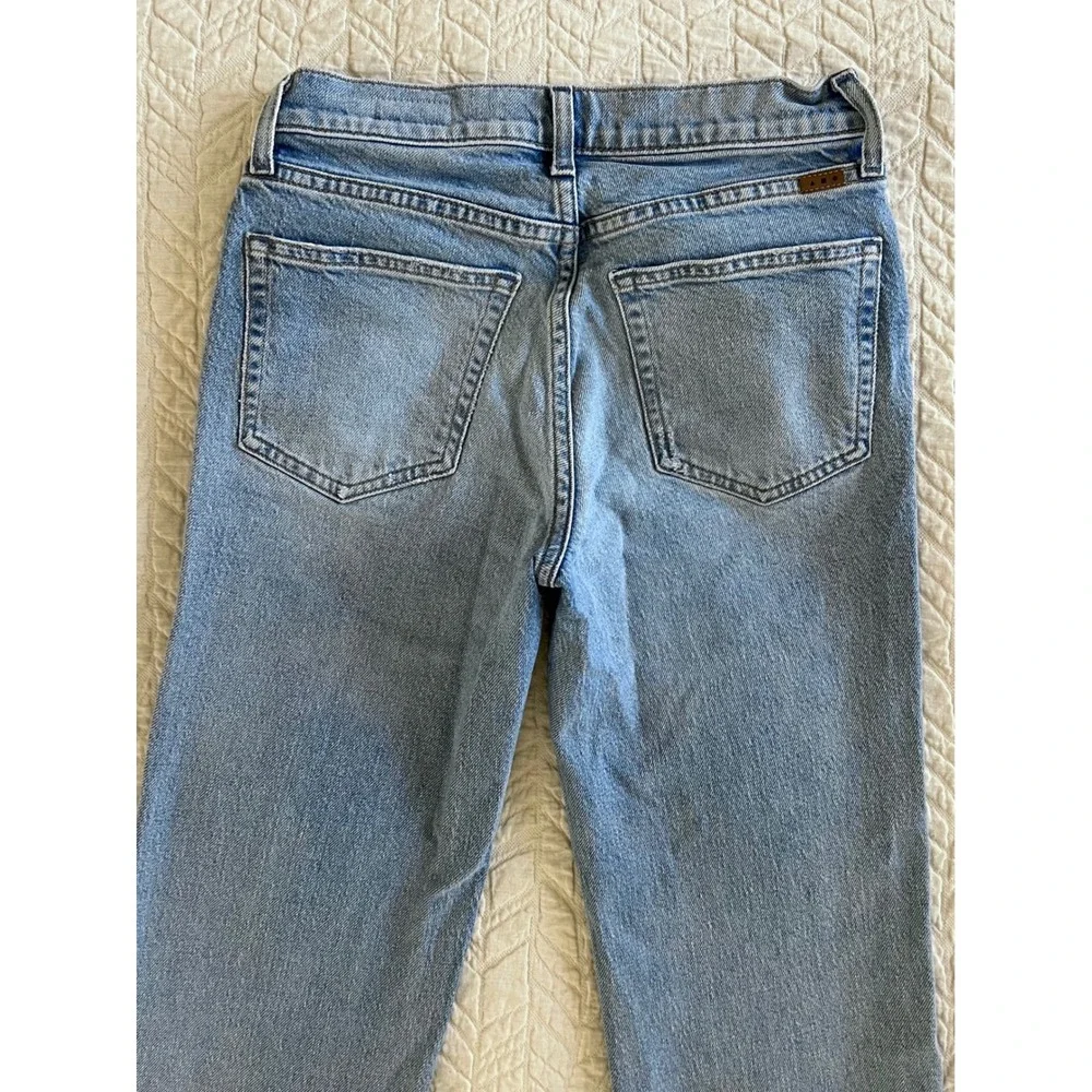 AYR The Roadie Size 24 Ghost Ranch Light Wash Relaxed Straight Jeans